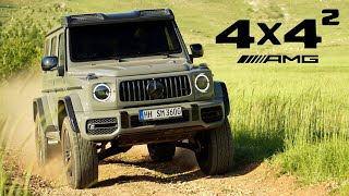 Review 2024 MercedesAMG G63 4x4 Squared  ITS HUGE [upl. by Doraj800]