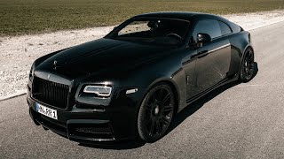 1 of 3 WIDEBODY Rolls Royce Wraith Black Badge with 717hp  The Supercar Diaries [upl. by Nemra703]