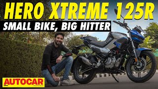 Hero Xtreme 125R review  A proper TVS Raider rival  First Ride  Autocar India [upl. by Dincolo]