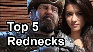 Top 5  Rednecks in gaming [upl. by Nnaerb]