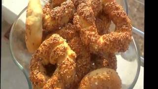 Турецкая кухня Турецкие бублики СИМИТ SİMİT nasıl yapılır susamlı tarifı Turkish Bagels simit [upl. by Liagibba245]