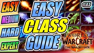 Easy Class for New Player Tier List The War Within 1105 World of Warcraft Beginner Guide Wow Spec [upl. by Gilcrest957]