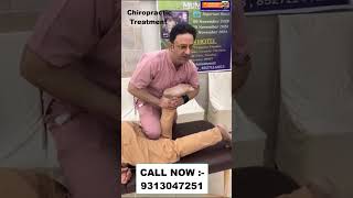 Chiropractic Treatment in Delhi  Dr Varun  Call  9313047251  delhi doctor backpainrelief [upl. by Geno152]