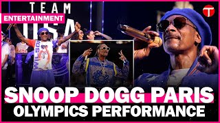 Snoop Dogg shines at 2024 Paris Olympics USA basketball celebration [upl. by Klecka]