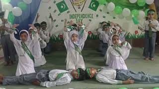 Meray Watan Ya Aqeedatien  kids Tablo  Arooj Public School [upl. by Hsina]