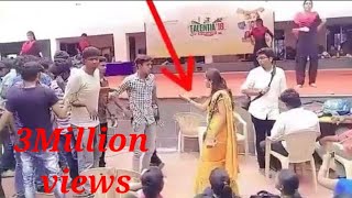 College student funny dance with HOD semma kalai  ATB [upl. by Llorre]