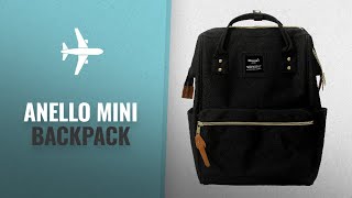 Top 10 Anello Mini Backpack 2018 Himawari Polyester Laptop Daypack Vintage School Bag Fits [upl. by Nylavad261]