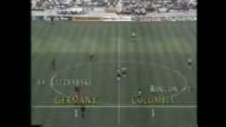 Colombia 1 alemania 1 Italia 90 Edgar Perea Audio Mejorado [upl. by Turk]