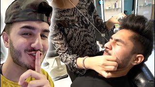 WE CUT HIS EYEBROWS FOR THE FIRST TIME HILARIOUS [upl. by Tedie]