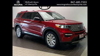 2021 Ford Explorer Limited IL Libertyville Barrington Palatine Glenview Schaumburg [upl. by Marciano]