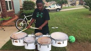 Awesome Drummer Jig 2 Quad Part Atlanta Drum Academy [upl. by Rbma]