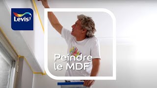 Comment peindre du MDF   Levis [upl. by Alyahc]