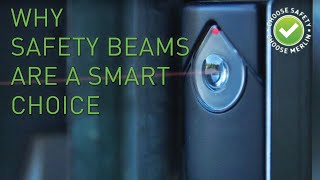 Merlin Garage Door Openers NZ  Safety beams [upl. by Ibmat]