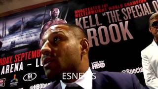 Kell Brook Rips Amir Khan Talks Facing GGG  esnews boxing [upl. by Peltier310]