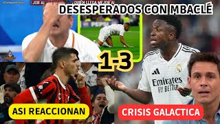 💥 EL MADRID HUMILLADO EN CHAMPIONS y ASI REACCIONAN EDU AGUIRRE y RONCERO DESESPERAN CON MBAPPE [upl. by Naawaj]