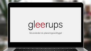 Så använder du nya planeringsverktyget i Gleerups digitala läromedel [upl. by Jerald]