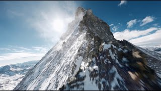 Summiting the Matterhorn with an FPV Drone [upl. by Sacci]