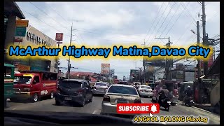 McArthur Highway ng Davao City [upl. by Llerej]