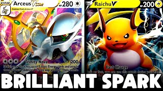 NEW Arceus Vstar is SHOCKINGLY Brilliant  Brilliant Stars  PTCGO Deck Profile [upl. by Estis23]