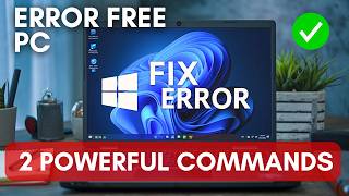 Fix Windows Error  2 Powerful Commands to Repair and Optimize your Windows PC [upl. by Nixon733]