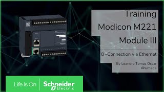 Training  M221  M38 Connection via Ethernet [upl. by Ntisuj]