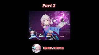 Kafka and his friends fight anime Part 2 anime gaming gameplay honkaistarrail [upl. by Darrey873]