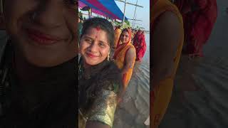 Sajal balua ke Ghat bada Nik Lage chhe Saharsa jila Khushi Yadav chhath puja [upl. by Macintyre]