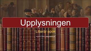 Webblektion litterära epoken upplysningen [upl. by Yolane86]