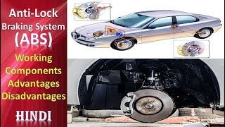 AntiLock Braking System ABS Working Principle Main Components with Advantages and Disadvantages [upl. by Deevan761]