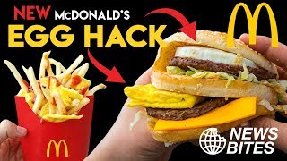 NEW McDonalds Egg Hack  News Bites [upl. by Peterson263]