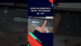 xerox Workcentre 3025NI Data Setup  Fw Upgrade [upl. by Gefell151]