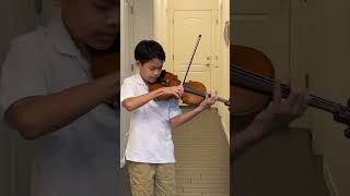 Ysaye Violin Sonata No 4  Joshua Lee 12 yrs [upl. by Beghtol]