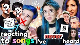 REACTING TO SONGS IVE NEVER HEARD BEFORE [upl. by Namya]