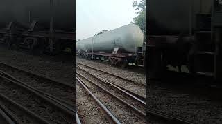 Huge Malgari train Through Abdulpur Junction tracksound railline abdulpur railway junction [upl. by Radbun]