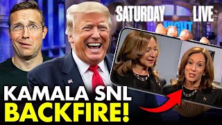 Did SNL Break LAW With CRINGE Kamala Appearance Rips Off Hysterical Trump Skit Internet DESTROYS [upl. by Ydnik]