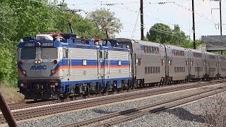 🚄🚅 Amtrak amp MARC Trains Through Harmans Maryland [upl. by Robaina]