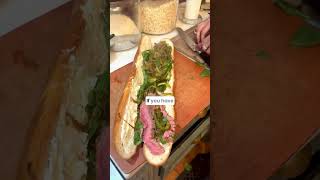 10 Minute Skirt Steak Sandwich easyrecipe cooking food [upl. by Machos]