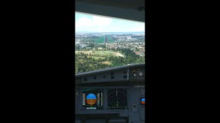 Watch This Extreme Landing At Ninoy Aquino Int Airport  Strong Tailwind Cebu Pacific A320 [upl. by Reerg]