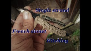 French hitching  single strand [upl. by Sucirdor255]