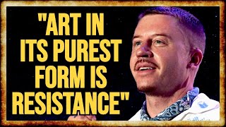 Macklemore Gives FIERY Speech After EPIC Protest Song Release [upl. by Brittni]