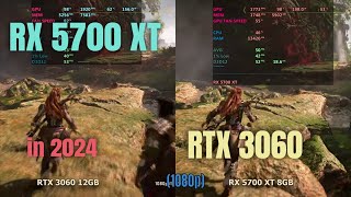 RTX 3060 vs RX 5700xt in 2024 [upl. by Selemas]