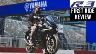 2024 Yamaha R3 India First Ride Review  Exhaust Sound  Unscripted [upl. by Bej]