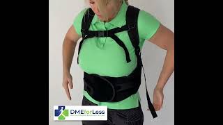 BACK BRACE TLSO Back Brace Application Video [upl. by Rosenzweig588]