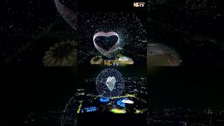 CHINA SETS RECORD WITH 8100 DRONE LIGHT SHOW [upl. by Sirc]