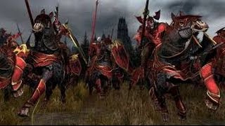 Warhammer Total War Blood Knights vs Bretonnia [upl. by Mendes]