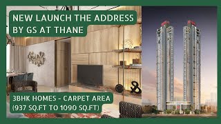 The Address By GS  Raymond Realty Thane 3BHK Sample Flat  Raymond TenX Habitat  Price RERA [upl. by Ybrik767]