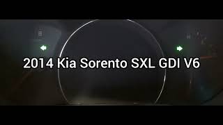 Kia  Sorento  2014  SXL GDI V6 Gauge  Instrument Cluster Startup Sequence [upl. by Ardnatal]