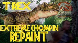 Extreme Chompin TREX Repaint JP  Jurassic Repaints [upl. by Tergram]