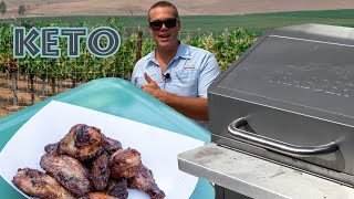 Easy Traeger Keto Wings [upl. by Zadoc307]