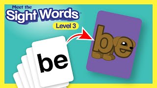 Meet the Sight Words Level 3  Video Flashcards  Preschool Prep Company [upl. by Anelet]